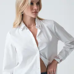 NAF NAF - Blusa Manga Larga Mujer