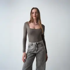 NAF NAF - Polo Manga Larga Mujer