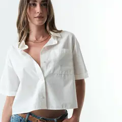 NAF NAF - Blusa Manga Corta Mujer