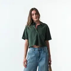 NAF NAF - Blusa Manga Corta Mujer