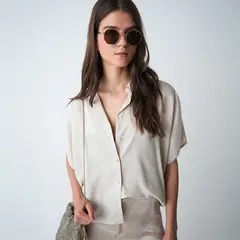 NAF NAF - Blusa Manga Corta Mujer