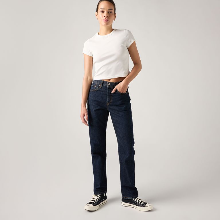 Jean 501 Straight High Rise Mujer