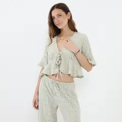 AMERICAN ABBEY - Blusa Manga Corta Mujer