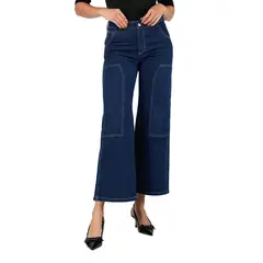 VRP BY VIVIANA RIVAS PLATA - Jean Wide Leg Tiro Alto Mujer