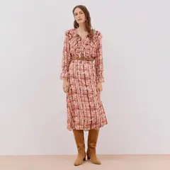 CORTEFIEL - Vestido Largo Mujer