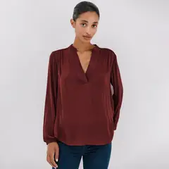 CORTEFIEL - Blusa Manga Larga Mujer