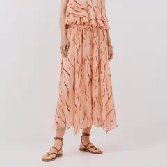 CORTEFIEL - Falda Larga Mujer