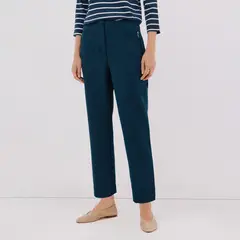 CORTEFIEL - Pantalón Straight Tiro Alto Mujer