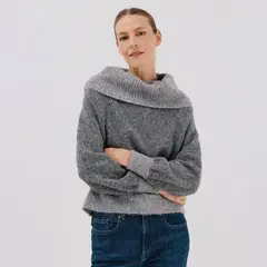 CORTEFIEL - Chompa Manga Larga Mujer