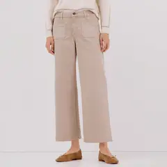 CORTEFIEL - Jean Wide Leg Tiro Alto Mujer