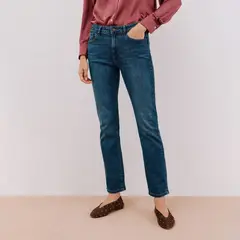 CORTEFIEL - Jean Straight Tiro Alto Mujer