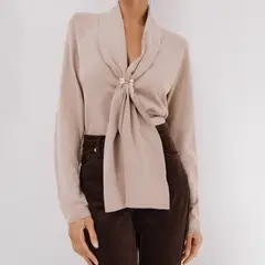 CORTEFIEL - Chompa Manga Larga Mujer