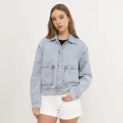 SYBILLA - Casaca Denim Mujer