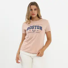 AMERICAN ABBEY - Polo Manga Corta Mujer