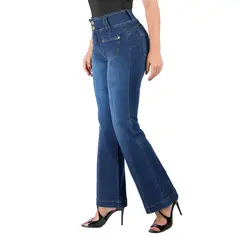 VRP BY VIVIANA RIVAS PLATA - Pant Den Stretch BOOT CUT