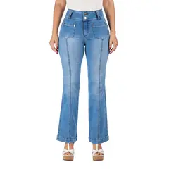 VRP BY VIVIANA RIVAS PLATA - Jean Boot Cut Tiro Alto Mujer