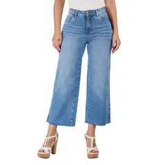VRP BY VIVIANA RIVAS PLATA - Jean Wide Leg Tiro Medio Mujer