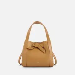 CREPIER - Satchel Sierra Mediano Camel