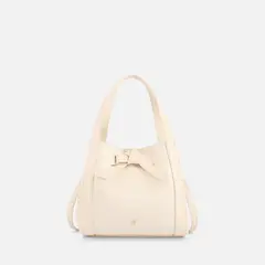 CREPIER - Satchel Sierra Mediano Camel