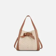 CREPIER - Satchel Sierra Mediano Negro