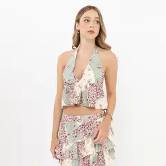 AMERICAN ABBEY - Top Sin Mangas Mujer