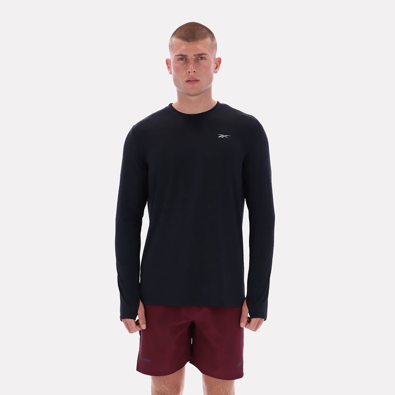 Poleras Running Running Ls Tee Hombre