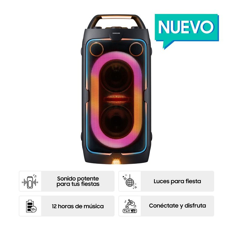 Torre De Sonido Mx-st40f Parlante Portable