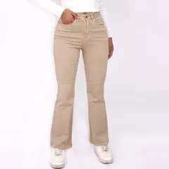 KAYRA POBLET - Jean Flare Tiro Alto Mujer