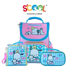 SANRIO - Mochila Niña Set 3 Piezas Pochacco