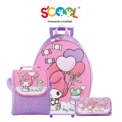 MELODY - Maleta Niña Set 3 Piezas