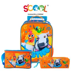 LA GRANJA DE ZENON - Maleta Niño Set 3 Piezas