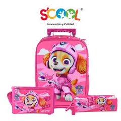 PAW PATROL - Maleta Niña Set 3 Piezas