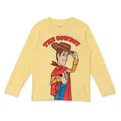 Toy Story - Polo Niño Manga Larga Algodón Woody