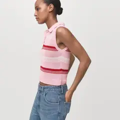 MANGO - Top Sin Mangas Mujer