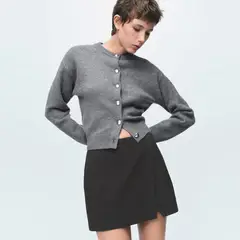 MANGO - Chompa Manga Larga Mujer