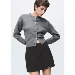 MANGO - Chompa Manga Larga Mujer