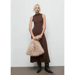 MANGO - Vestido Largo Mujer