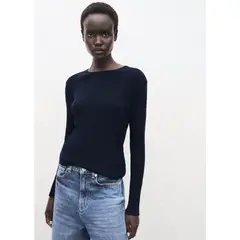 MANGO - Polo Manga Larga Mujer