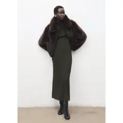 MANGO - Vestido Largo Mujer