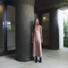 MANGO - Vestido Largo Mujer