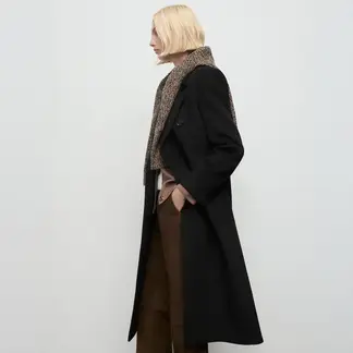 MANGO - Abrigo Largo Mujer