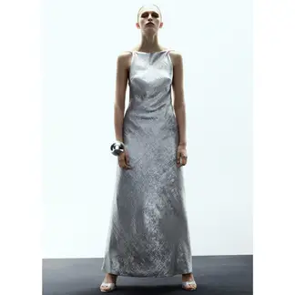 MANGO - Vestido Largo Mujer