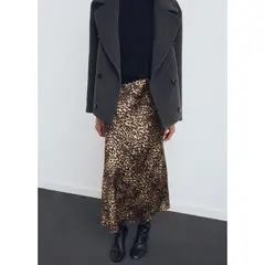 MANGO - Falda Larga Mujer