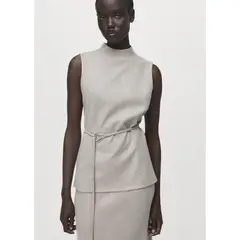 MANGO - Top Sin Mangas Mujer