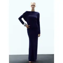 MANGO - Vestido Largo Mujer