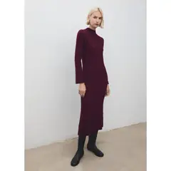 MANGO - Vestido Largo Mujer