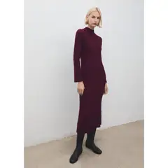 MANGO - Vestido Largo Mujer