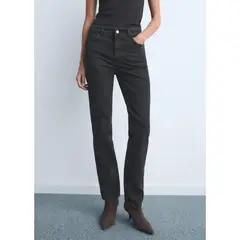 MANGO - Jean Slim Tiro Alto Mujer