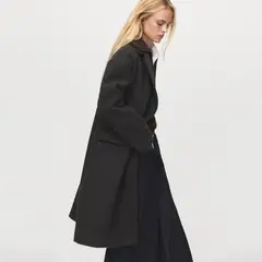 MANGO - Abrigo Largo Mujer