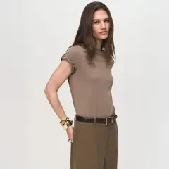 MANGO - Polo Manga Corta Mujer